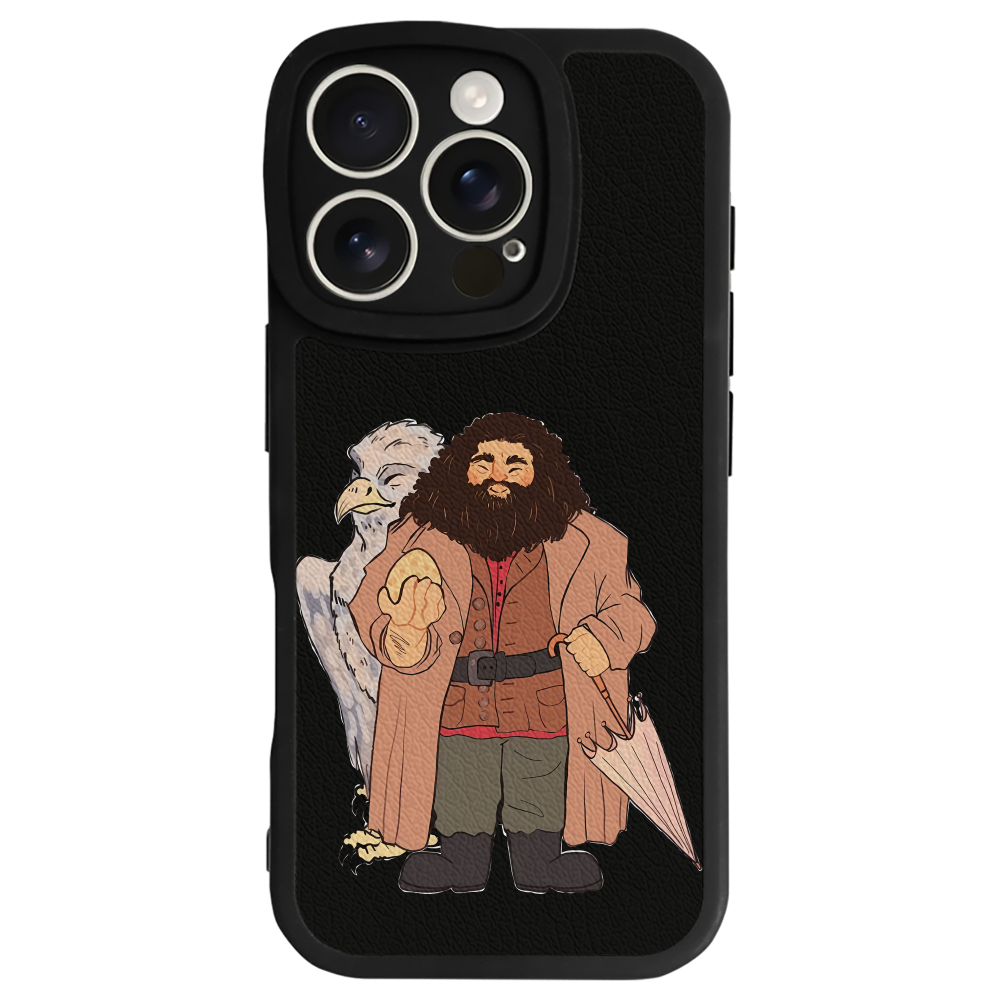 （画像用） Harry Potter ハリー・ポッターシリーズ 【iPhone 16シリーズ対応】シリコンスマホケース（レザー調） 材質：シリコン